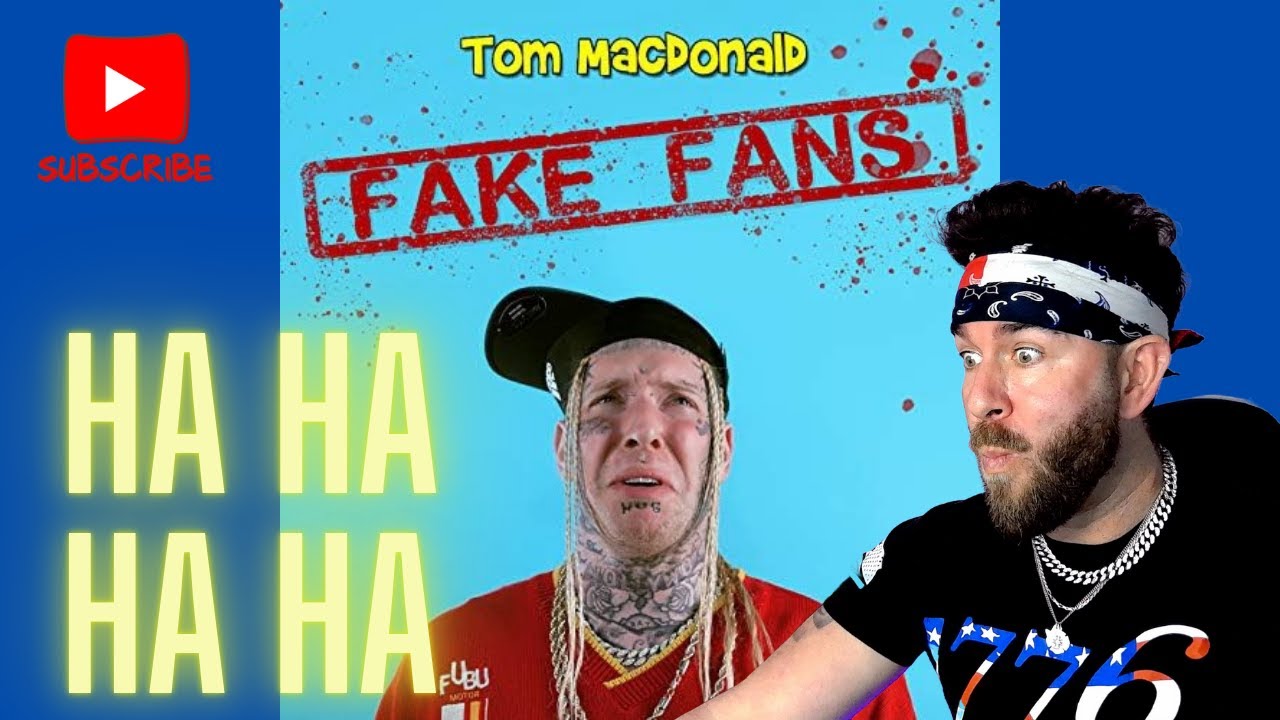 F*CK EM!!?!!! #34 Tom Macdonald - FAKE Fans (First REACTION) #hog