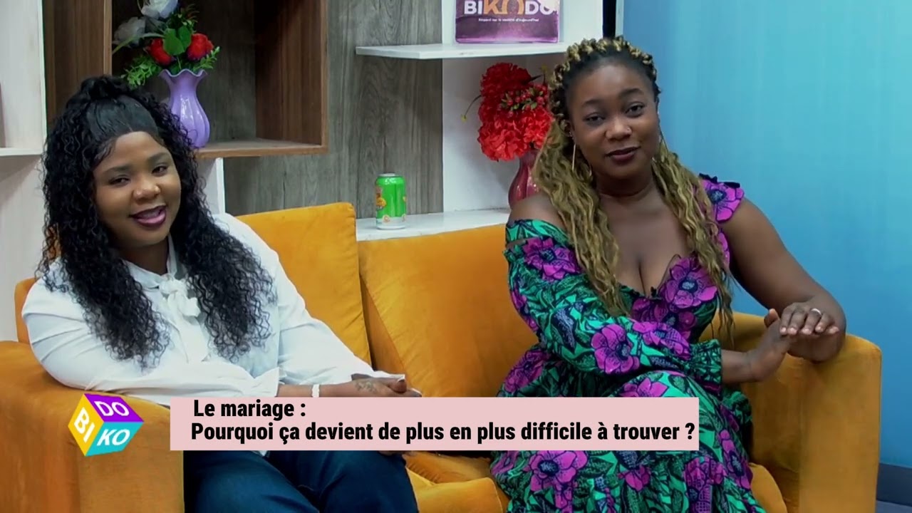 BIKODO POSE LE DEBAT SUR LA RARETE DU MARIAGE DE NOS JOURS