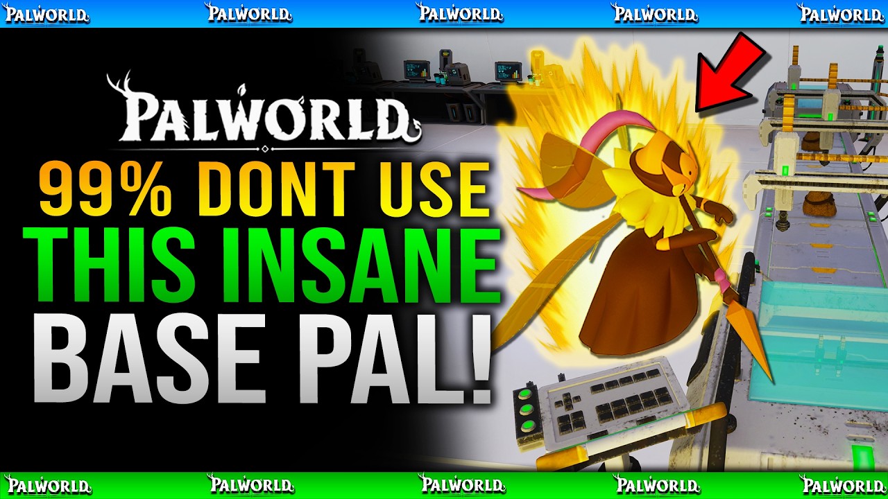 How To Get This INSANE Base Working Pal - Palworld Best Base Pal Guide