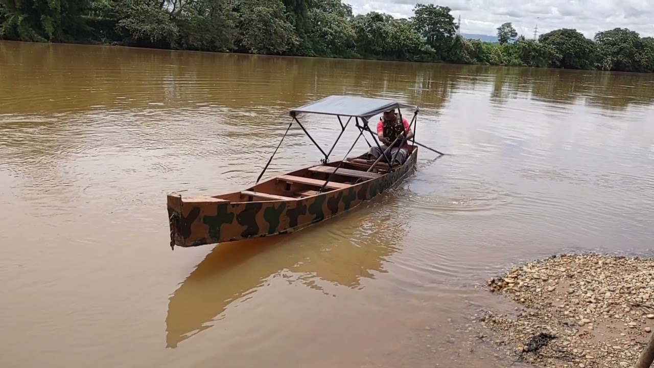 boa tarde hoje teste na canoa capota ficou bom mas vou ter que aumentar altura da capota