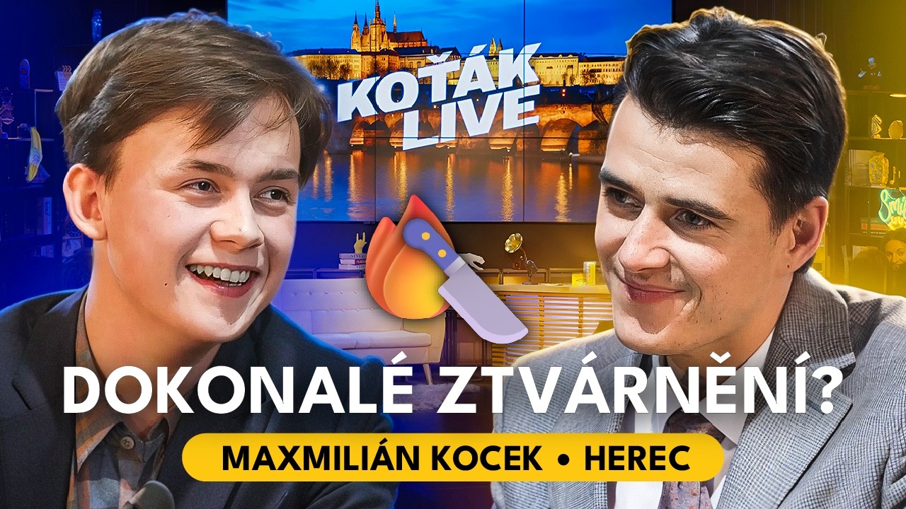 Maxmilián Kocek: Příprava na roli vraha | KOŤÁK LIVE