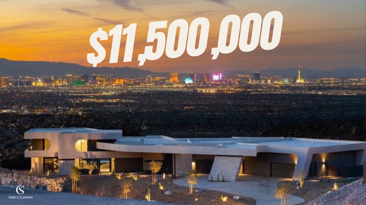 Touring an $11,500,000 Las Vegas Blue Heron Home