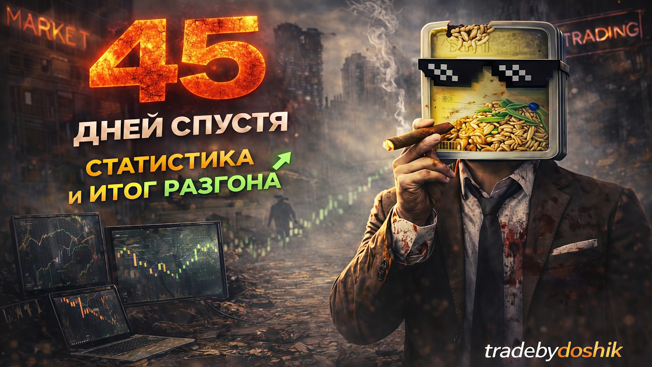 Финалочка разгона |  Cо 100$ до 20к$  |  День 45 |