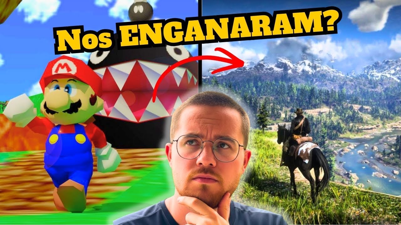 Fui jogar games ANTIGOS e me DECEPCIONEI.(Era só NOSTALGIA?)