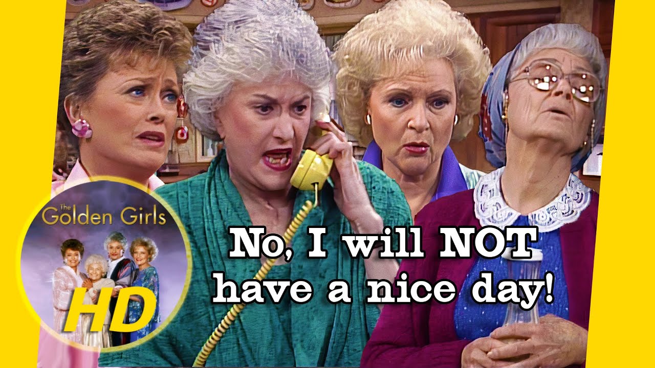 Dorothy Will Do Anything for Sinatra Tickets... Except Hang Up the Phone.- Golden Girls HD
