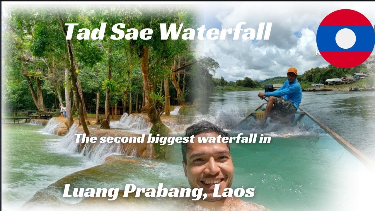 Tad Sae waterfall Luang Prabang