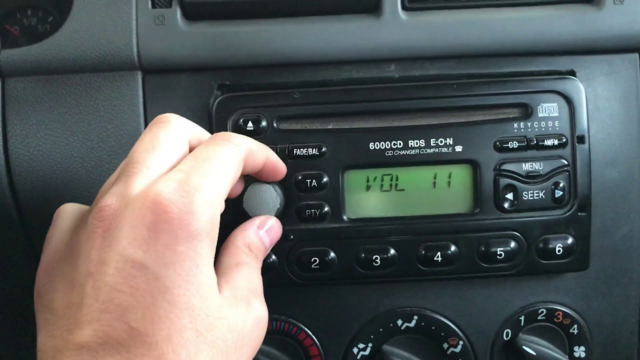 Ford Connect Orjinal Teyp kodu (Code)