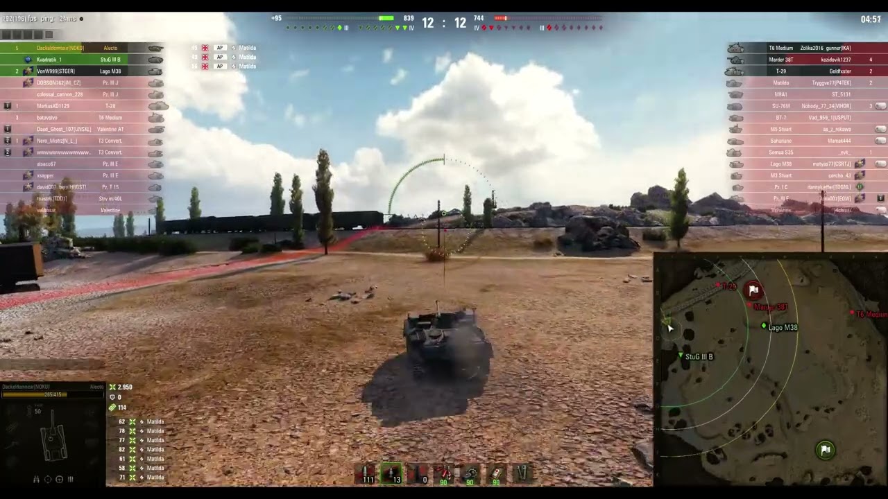 NoobKolchose#25 World of Tanks: Alecto macht 3.5k Damage (Samantha Fox haut rein)
