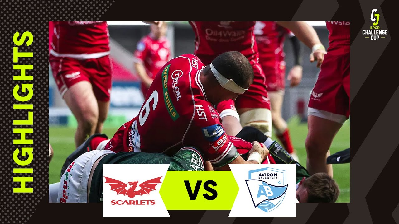 Highlights - Scarlets v Aviron Bayonnais - Round 1 | EPCR Challenge Cup 2022/23
