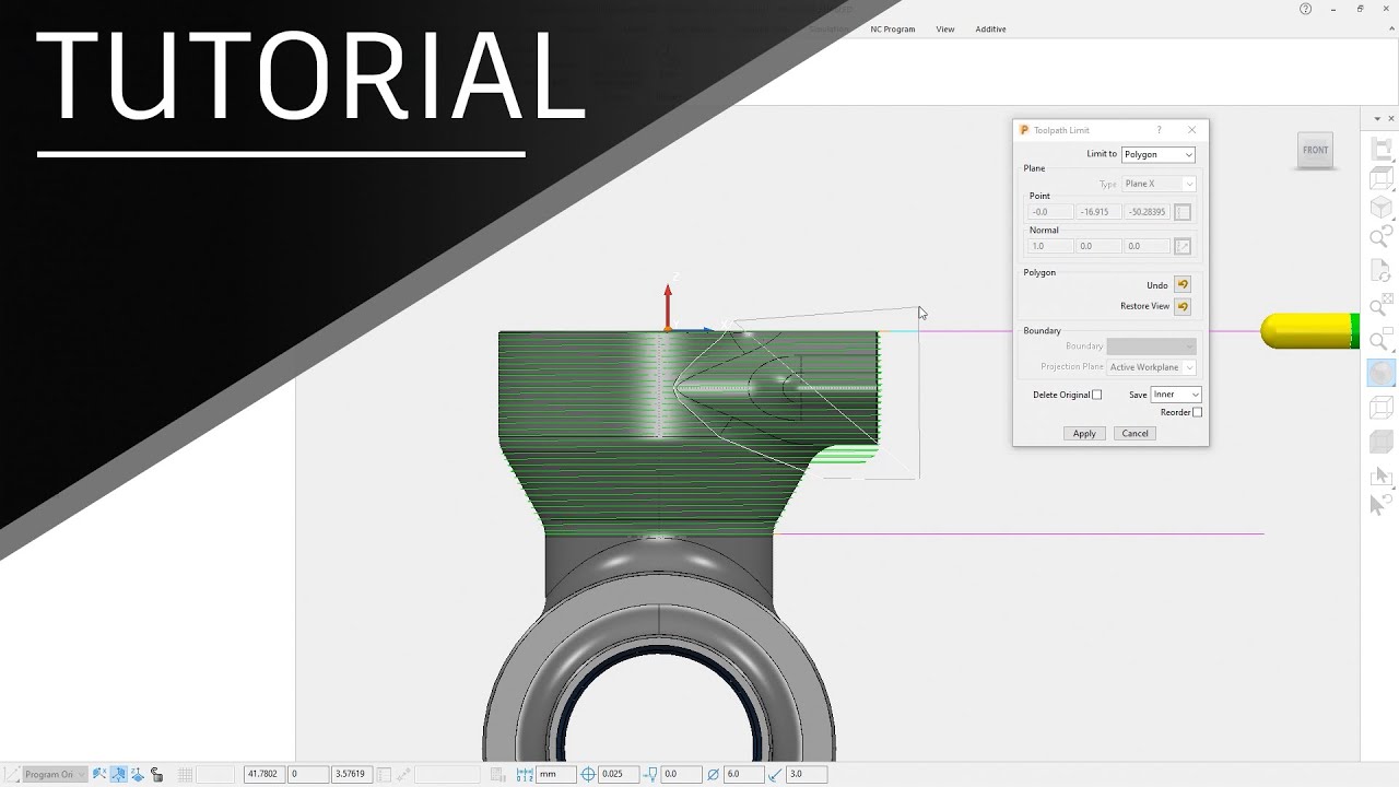 Enhanced Toolpath Limiting Tutorial - Autodesk Fusion 360 with PowerMill 2022.1