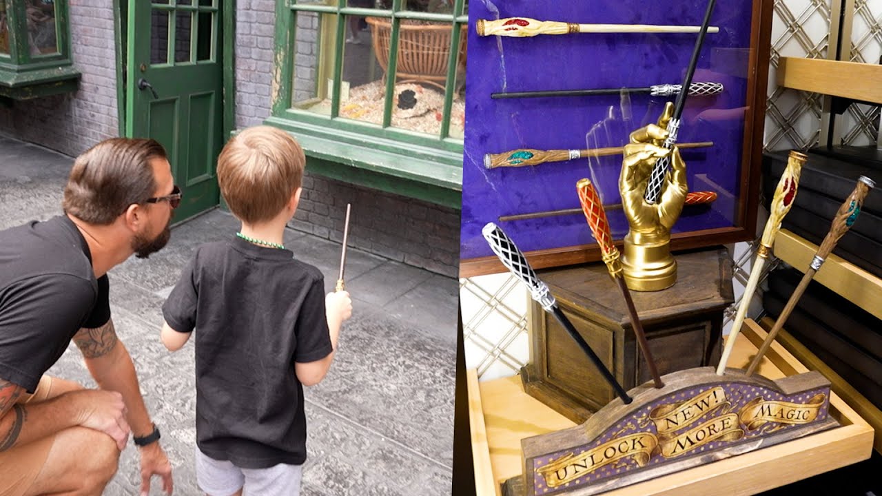 Trying The NEW Interactive Wands At Universal Orlando! New Wand Spots, New Butterbeer Treats & More!