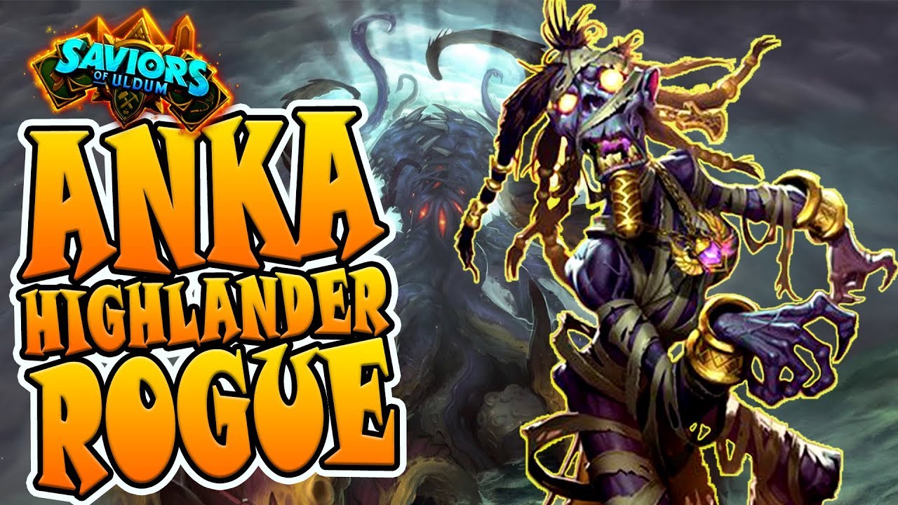 Anka Highlander Rogue - Memeing and winning | Saviors Of Uldum | Hearthstone
