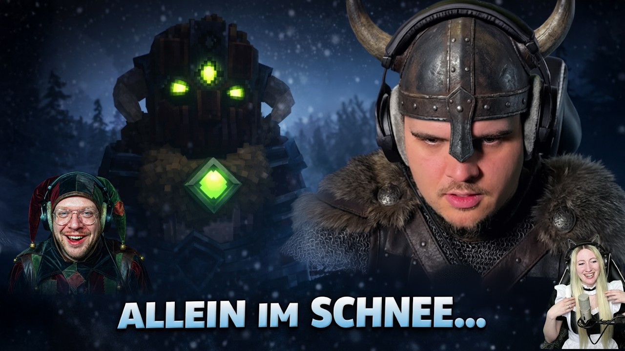 ALLEIN im Schnee… und plötzlich standen SIE vor mir 😳❄️ | Hytale
