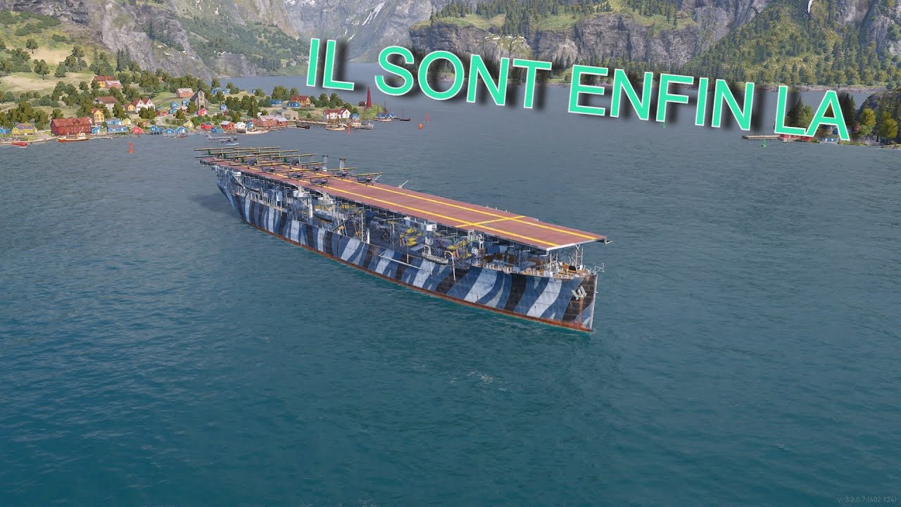 Enfin Les Portes Avions Sont La | World Of Warships Legends