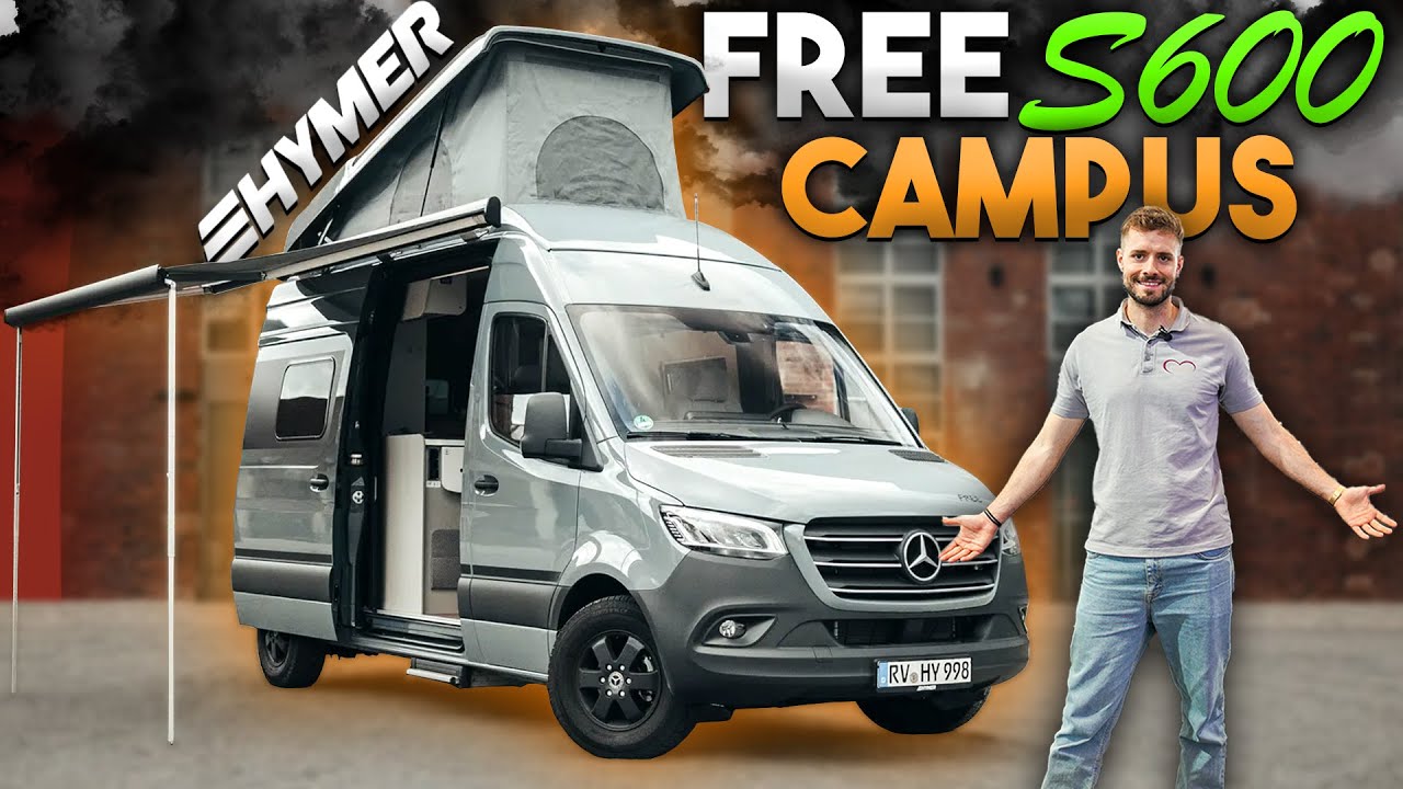 WAS steckt im EDITIONSMODELL ?! 🚨 | Hymer Free S 600 Campus
