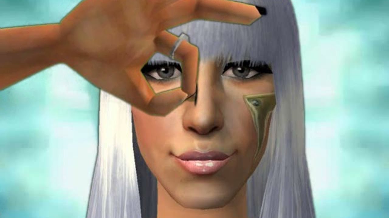 Lady Gaga - Poker Face [Sims 2] HD