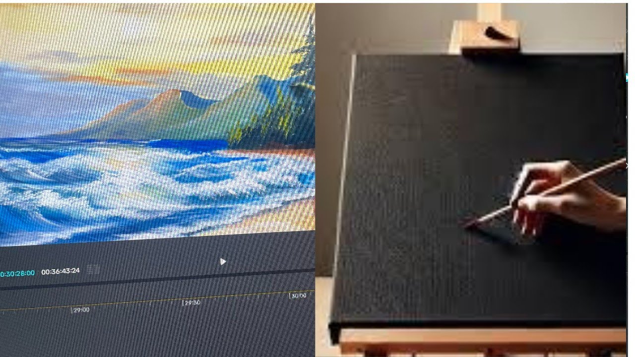 How to draw ocean waves and streams in European style