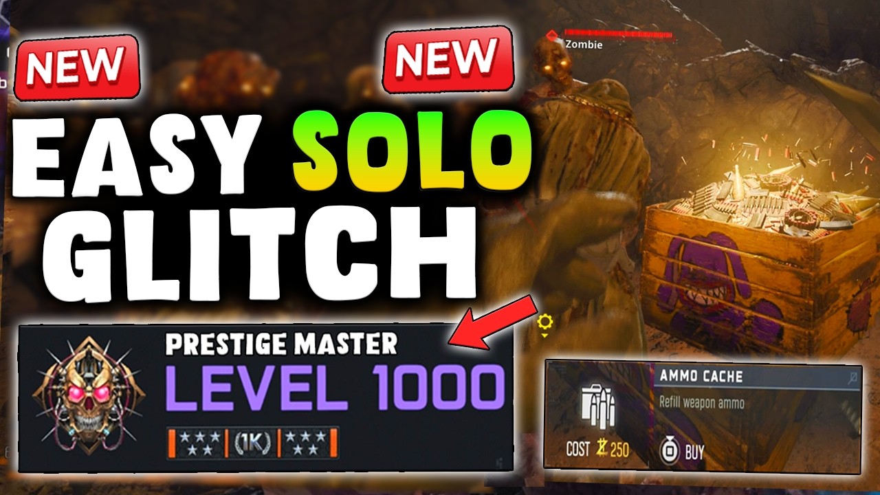 NEW SOLO CAMO / XP GLITCH IN BO7! EASY UNLIMITED XP GOD MODE GLITCH SPOT!