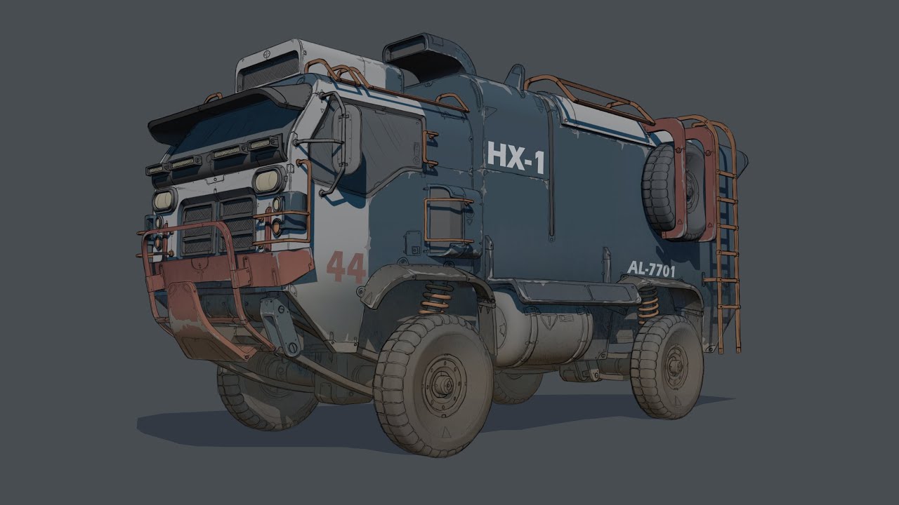 Matt Olson Gallery - Offroad Truck 01 - Time-lapse