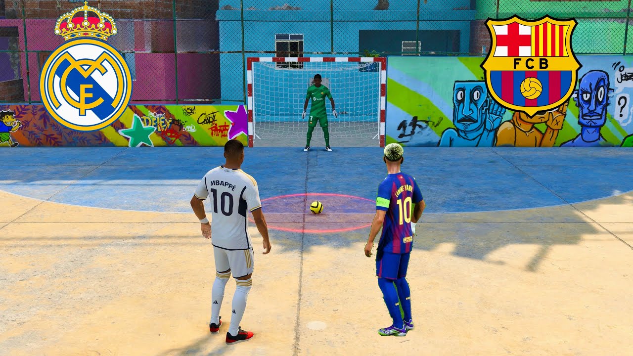 FC 26 Volta Football | Mbappe vs Yamal | Real Madrid vs FC Barcelona | Penalty Shootout - PS5