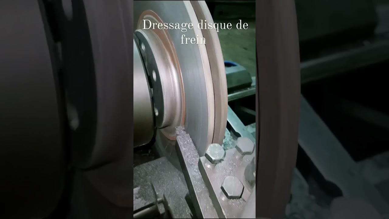 Dressage disque de frein | Tourneur Haoua&ccedil;a