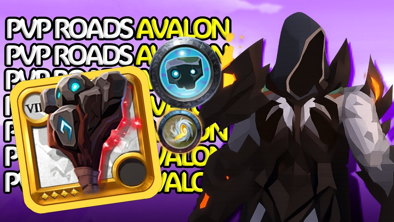 ROADS AVALON | COMP FRONT TO BACK COM MUITO PVP INSANO NAS ESTRADAS AVALONIANAS! ALBION ONLINE