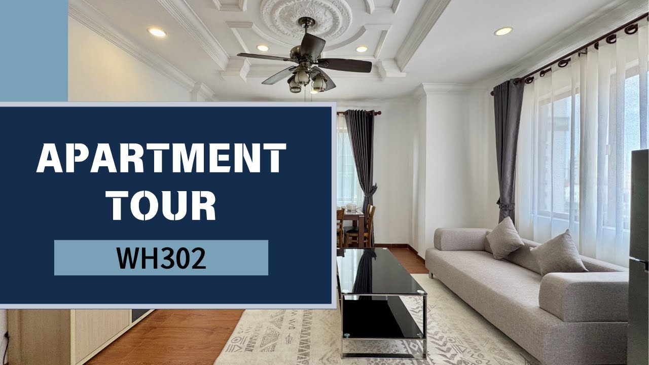 BKK1 | Furnished 3 Bedrooms Serviced Apartment (150sqm) For Rent $1,200/month