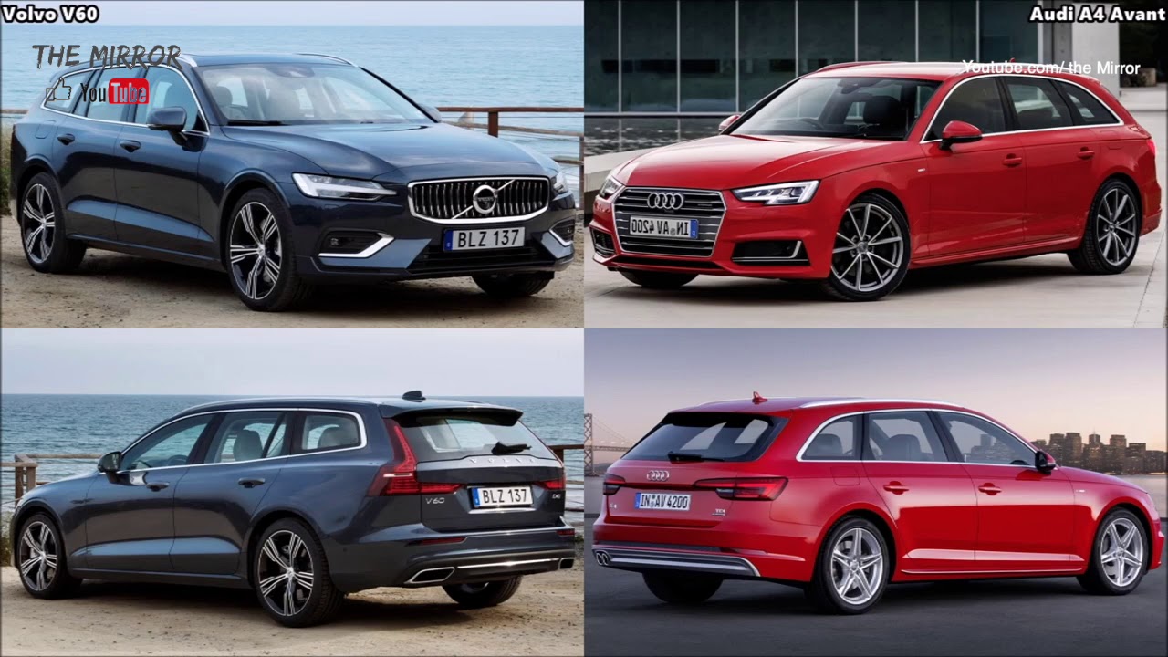2019 Volvo V60 vs 2018 Audi A4 Avant