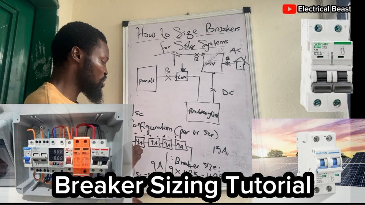 Как выбрать размер выключателей для установки солнечной системы.