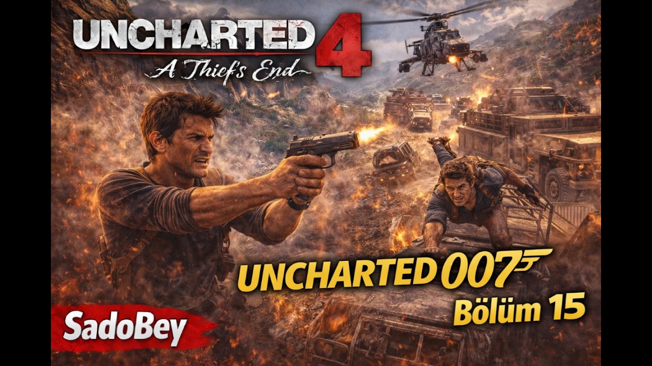 Uncharted 4 Bölüm 15 | UNCHARTED 007! Sam’i Kurtarma Operasyonu