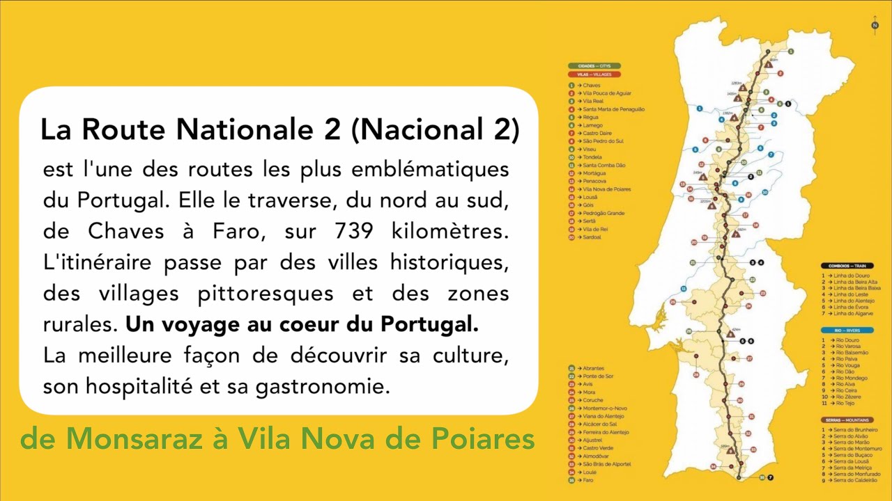 Je Tourisme en Camping-Car N°243 - La route Nationale 2 au Portugal (seconde partie)