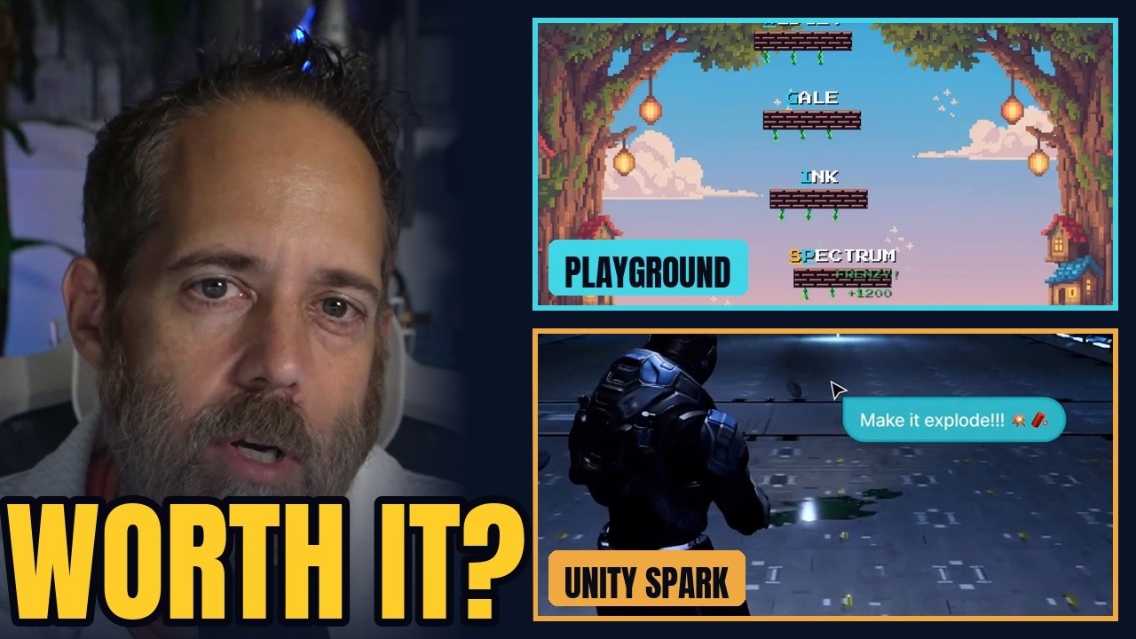 Unity Spark скоро выйдет. Я попробовал игры в Google Playground.