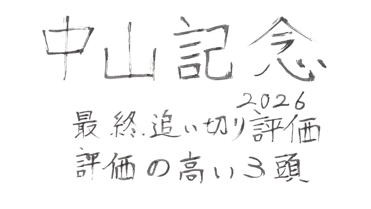中山記念2026 GII 最終追い切り評価