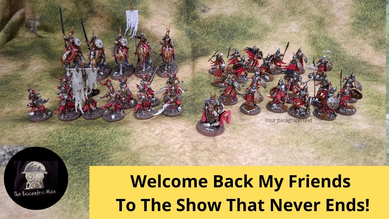 Новая армия, отряд «Гробница предсмертных хрипов», распаковка и демонстрация покраски, Spearhead,...