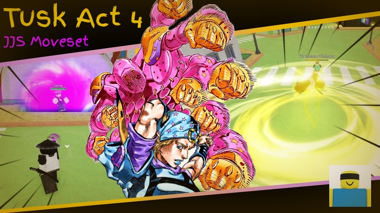 Tusk Act 4 Showcase | Jujutsu Shenanigans Skill Builder