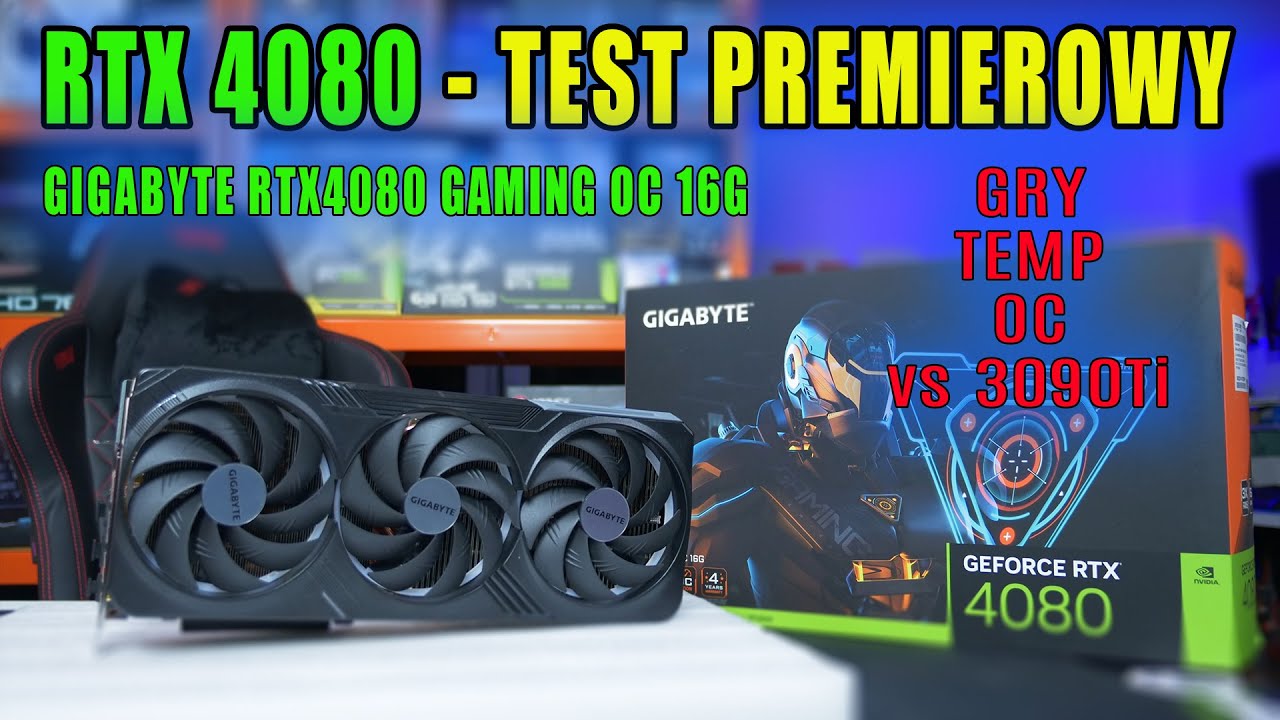 RTX 4080 - test premierowy karty Gigabyte RTX4080 Gaming OC 16G -VBT