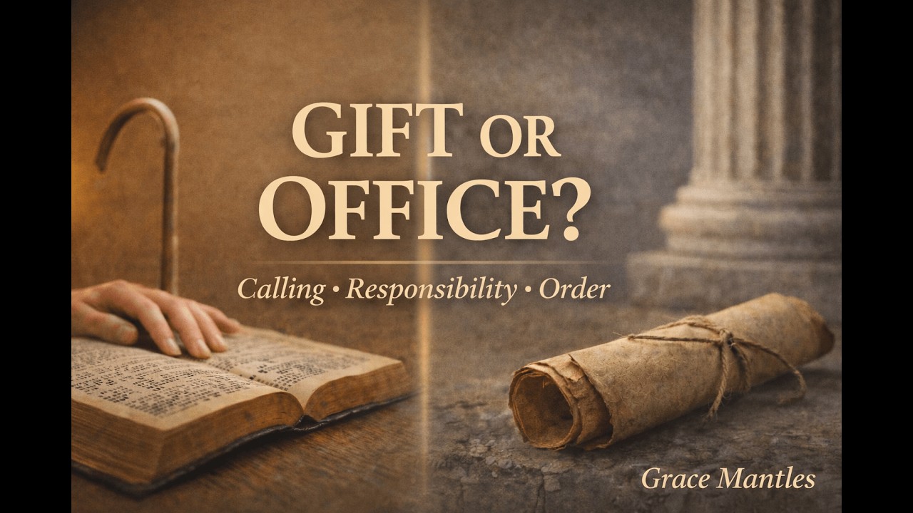 Gift or Office? Understanding Prophecy, Calling, and Responsibility