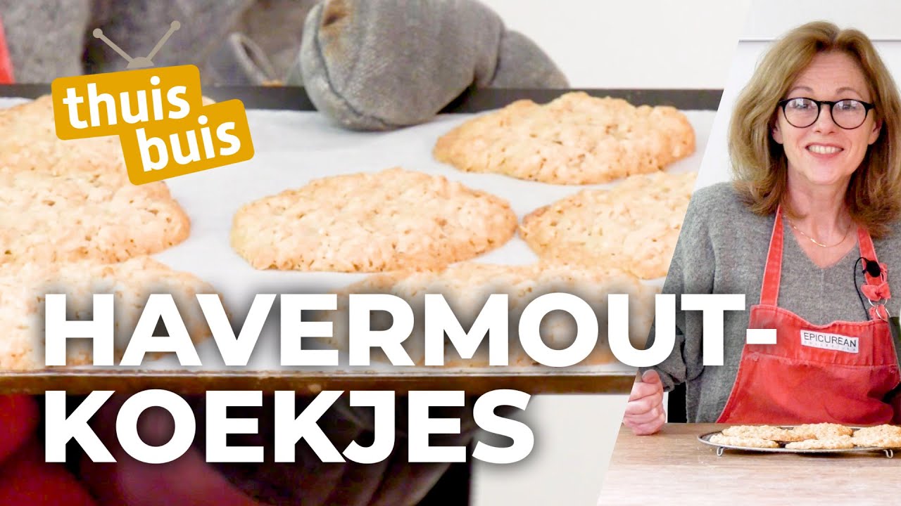 Knapperige Havermoutkoekjes | ThuisKoken