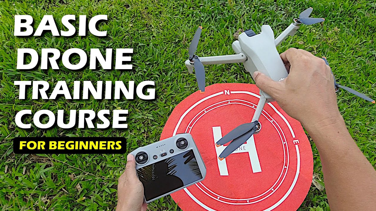 How to Fly a Drone? Paano Magpalipad ng DJI Mavic Mini 3? Basic Drone Training Course for Beginners