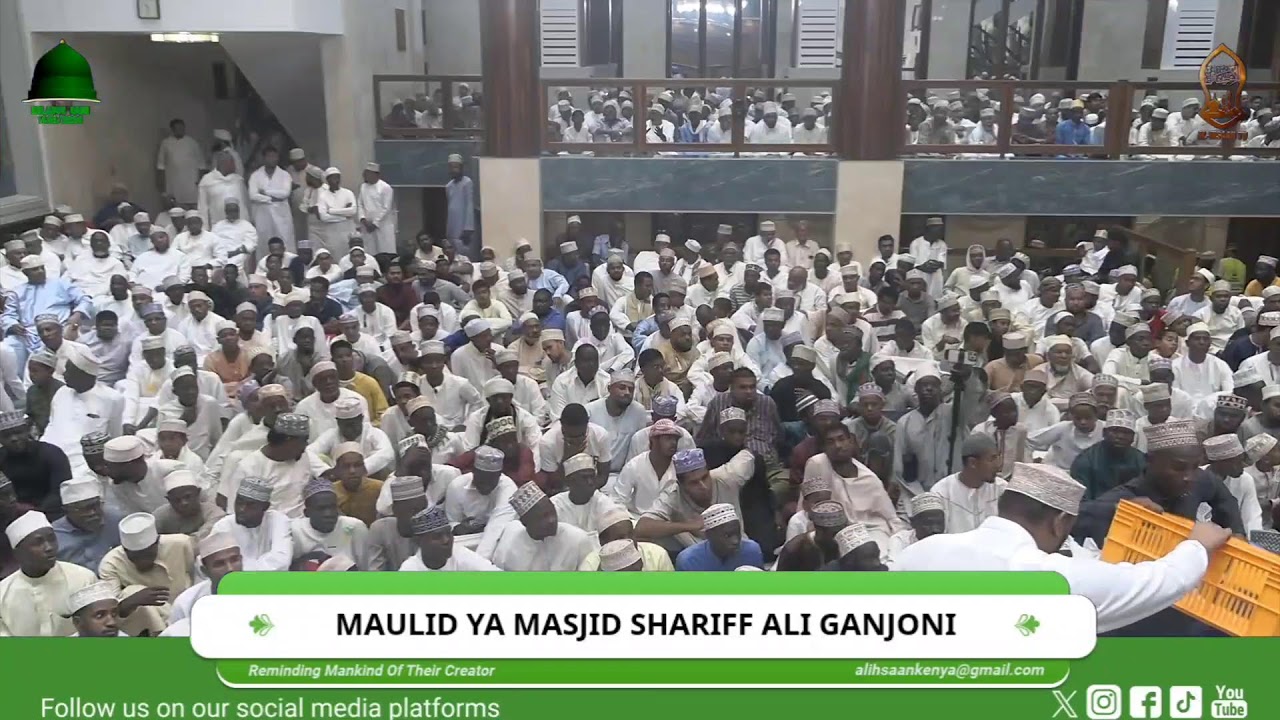 MAULID YA MASJID SHARIFF ALI | GANJONI, MOMBASA KENYA 1446/2024
