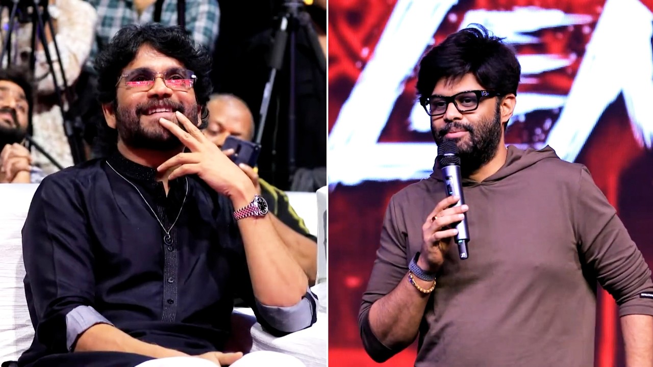 Naga Vamsi's Powerful Speech at #LENIN Success Press Meet 🔥 | King Nagarjuna Reaction