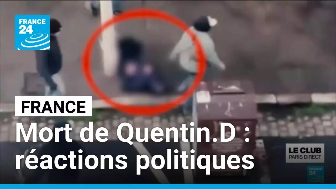 Mort de Quentin Deranque : un drame qui agite la classe politique française • FRANCE 24