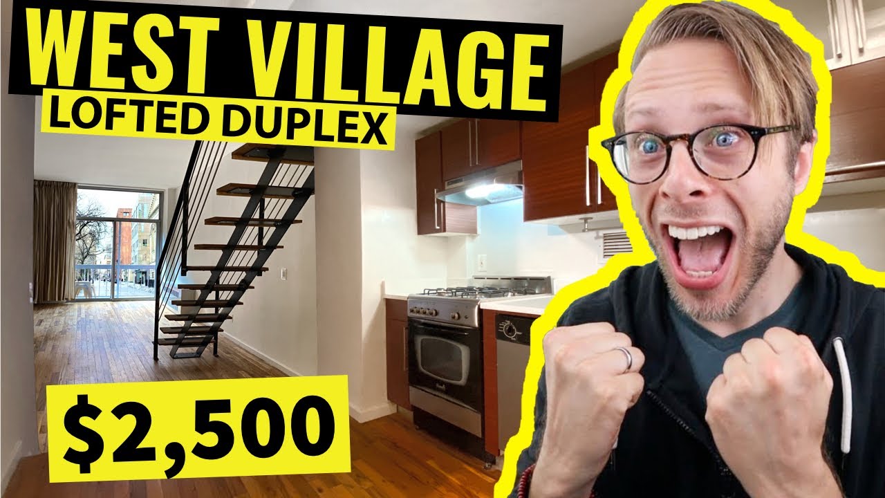 SEE a $2,500 Lofted Duplex in Manhattan’s Gorgeous West Village!