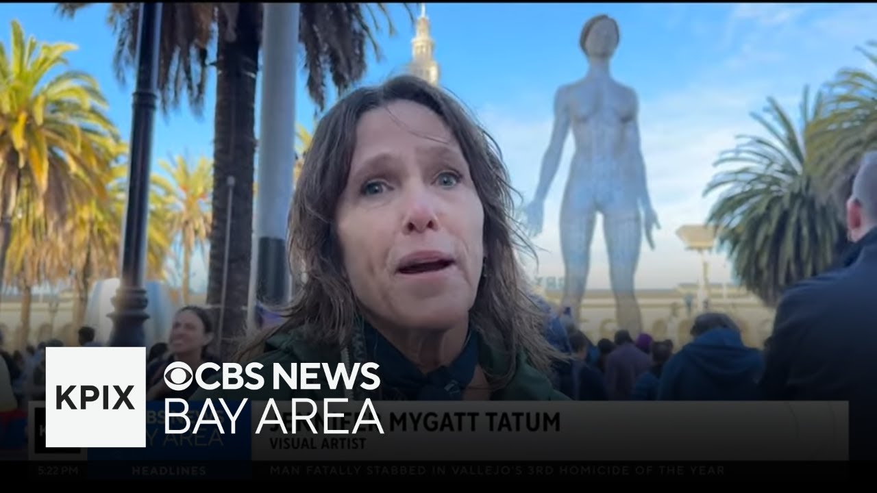 Bay Area residents react to R-Evolution sculpture along Embarcadero