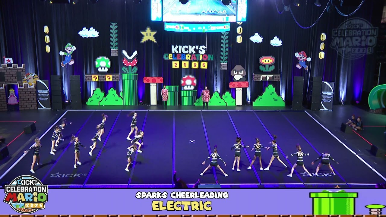 F-19 - Sparks Cheerleading - Electric - AS-U12-L1-AA