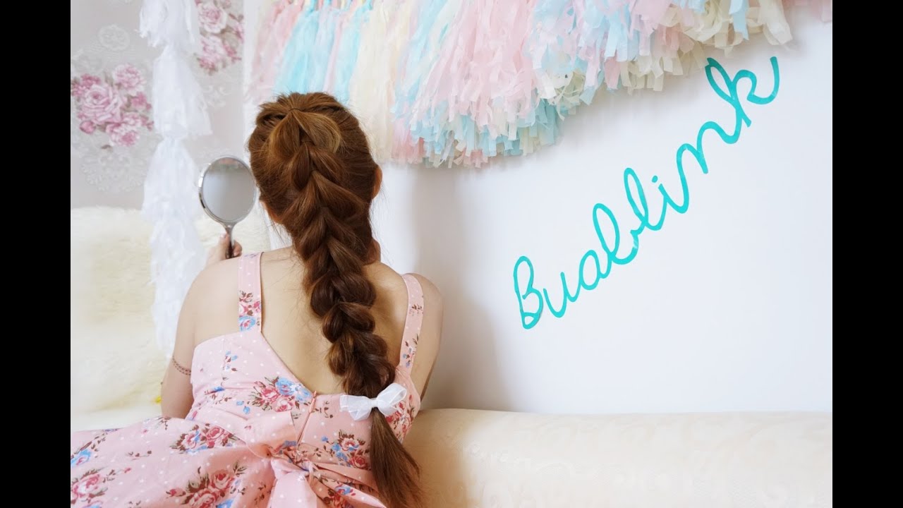 เปียปีกผีเสื้อ ฟู สวย ถักเองได้ไม่งง | Buablink