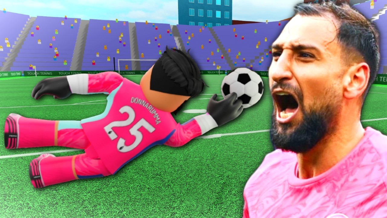 DONNARUMMA in Touch Football! (Roblox)