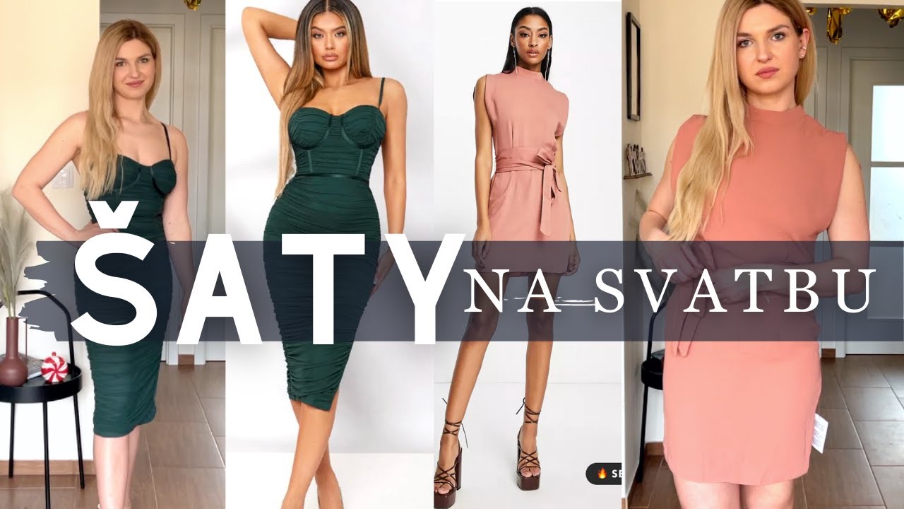 👗 ŠATY PRO HOSTA NA SVATBU , TRY ON HAUL  -  ASOS - SHEIN foto vs realita