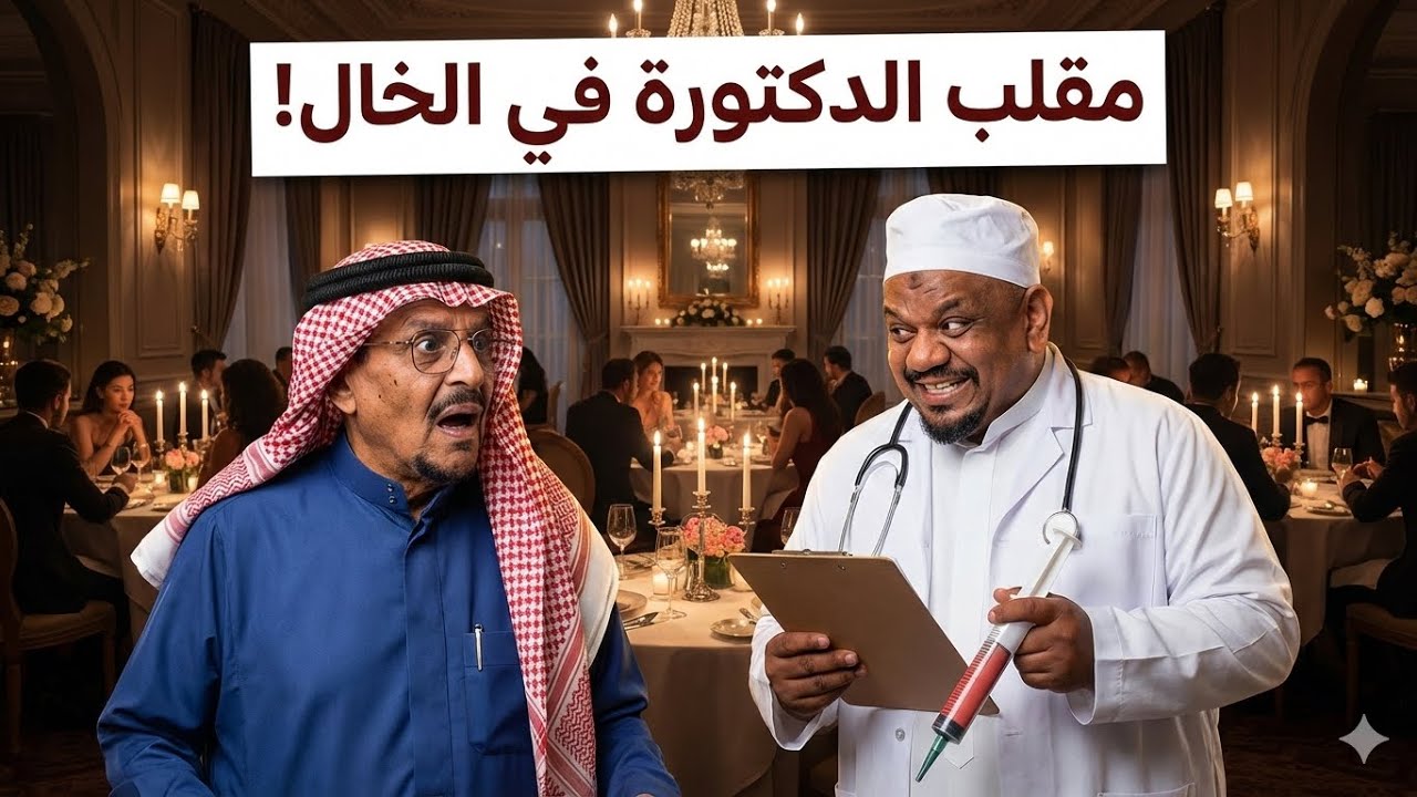 مقلب الدكتورة في الخال ابو طلال 🤣🤣🤣
