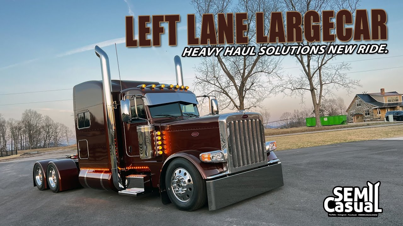 Решения для перевозки тяжелых грузов — Peterbilt 389